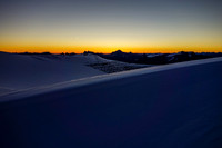 Looking east from the col.
