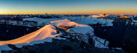 Looking over the Monchy Icefield to Forbes and the Lyells.