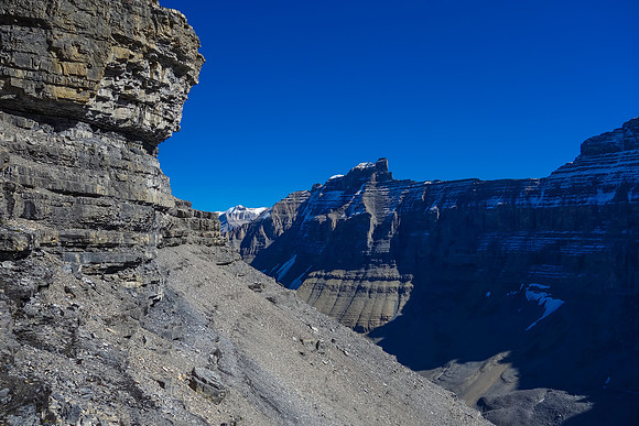 Looking back from near the bottom of the amphitheater