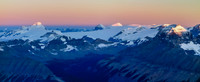 Mount Columbia, North Twin and Saskatchewan.