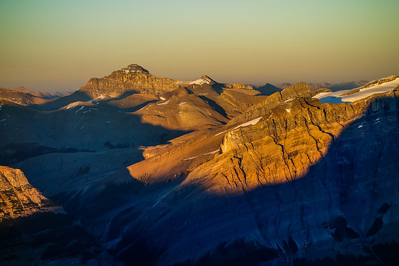 Sunset on Mount Cline.