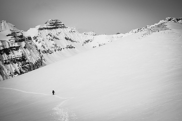 Huge terrain up here.