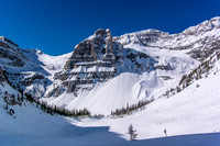 Getting higher - this is going to be a BLAST skiing down.