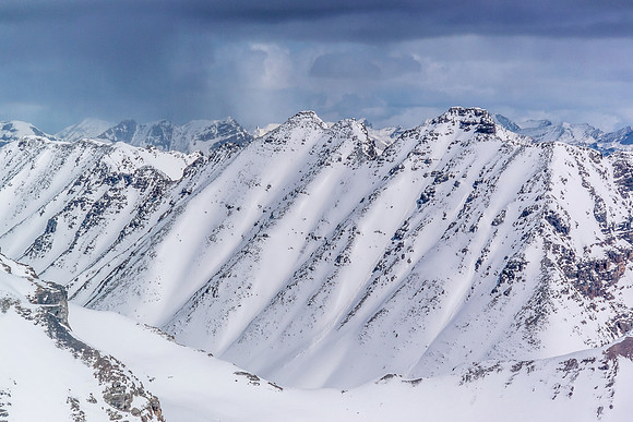 Panorama Ridge looms over Consolation Lakes.