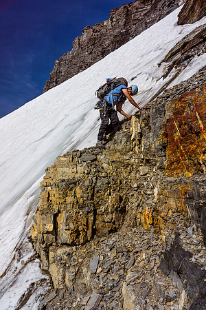 More careful steps.