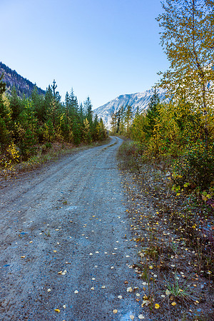 The Aurora Creek road is much smaller than Settlers Road.
