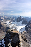 Views towards the east face of Eon from Lunette Peak.