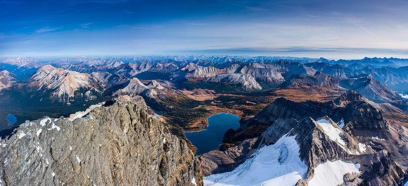 More stunning views of the core Assiniboine area and Lake Magog.
