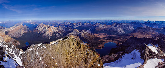 Lots of space up here! View from the false summit looking north and east.