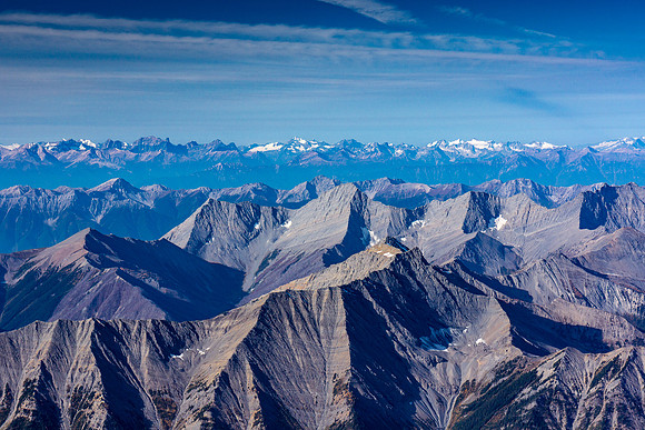 The Purcell Mountains rise to the west over the Columbia River Valley.