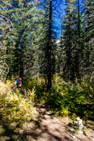 The Assiniboine Creek trail.