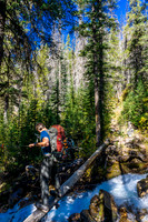 The Assiniboine Creek trail.