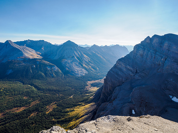 Views down Bryant Creek from Cascade Rock.