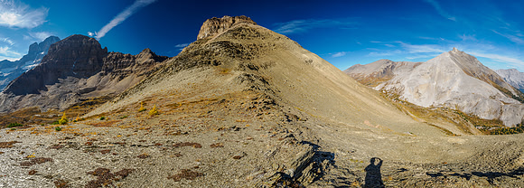 Ascending the SE ridge of The Towers.