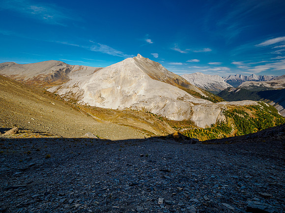 Descending The Towers to Wonder Pass.