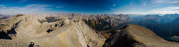 Views to Cautley (L), Gibraltar Rock, Beersheba, Allenby, Palestine, Mercer, Cone, Turner, Morrison.