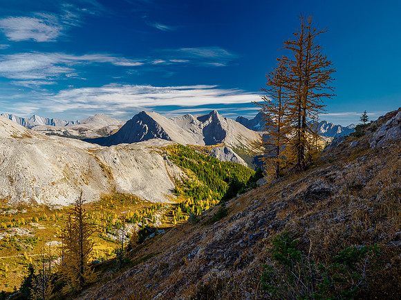 Descending The Towers to Wonder Pass.