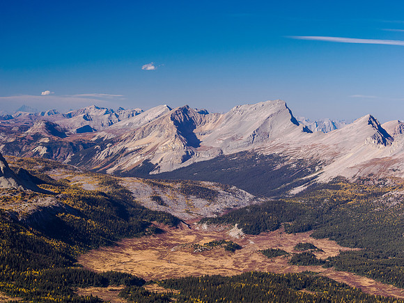 Golden Mountain and Nasswald Peak.