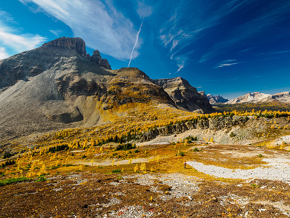 Traversing to The Towers via Wonder Pass.