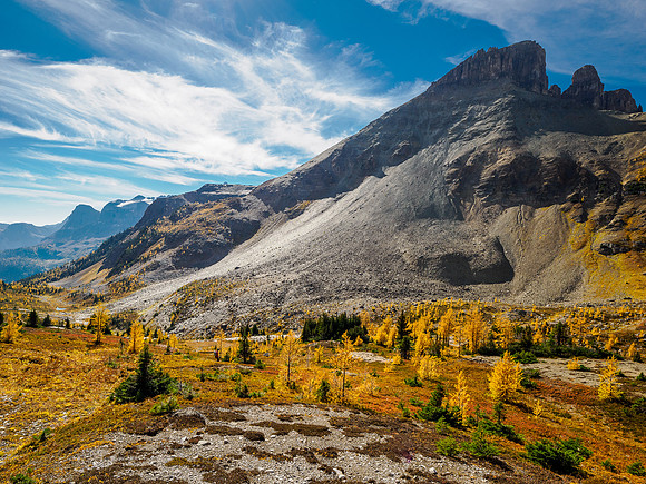 Traversing to The Towers via Wonder Pass.