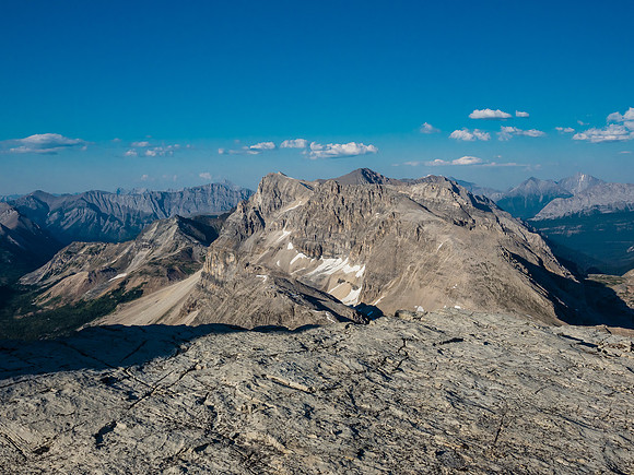 Great views towards Aurora and Byng.