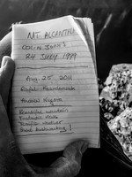Not many ascents in this register.