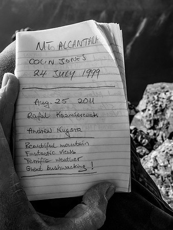 Not many ascents in this register.