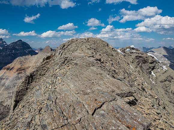 The last few steps to the top!