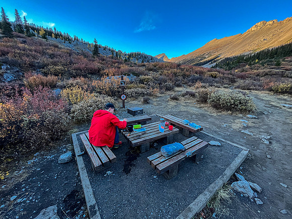 The Og Lake campground.