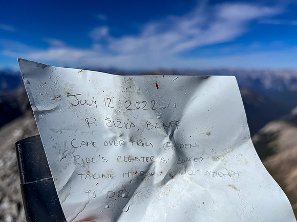 Summit register.