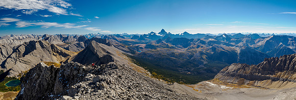 Views south to the core Assiniboine area.