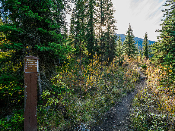 Hiking the Valley of the Rocks Trail to Og Lake.
