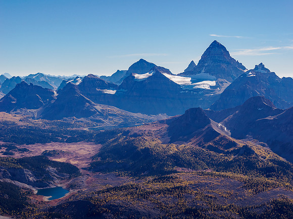 Assiniboine over Og Lake.