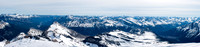 Outram in the foreground left with Murchison and Sarbach beyond.