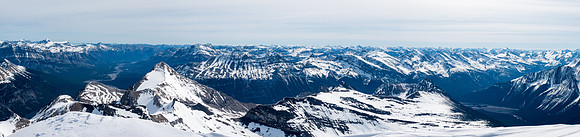Outram in the foreground left with Murchison and Sarbach beyond.