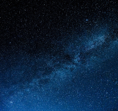The Milky Way above our bivy site at around 03:30.