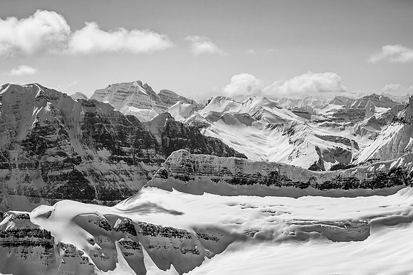 Distant Giants to the west including Cockscomb Mountain at left.