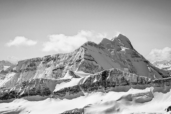 Mount Bryce is a very impressive massif. I would love to stand on its summit some day.