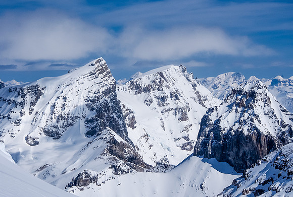 Mount Woolley and Diadem at left with Engelhard at right.