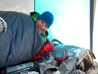 Vern is happy the sun is shining Friday morning, after a tough day the previous 24 hours!