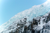 Approach to Mount Columbia Bivy (Click to Load Album)