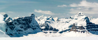 Amazing views to the NW include Dias Mountain at distant right with Warwick Mountain 400m lower in front.