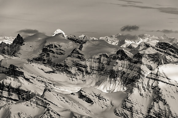 Rudolph, Edward, Ernest, Mount Forbes, Walter Peak, Christian, Oppy, Mount Alexandra and Bryce at foreground right.