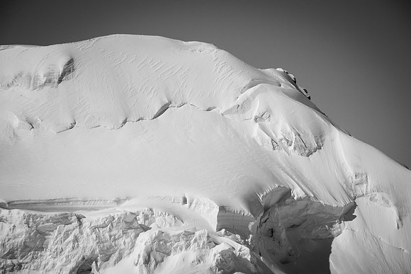 Crevasses on North Twin.