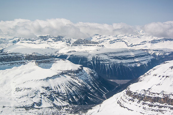 Looking down Habel Creek.