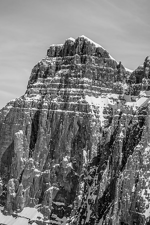 Twins Tower doesn't look so 'small' from this angle! There are climber's right on its summit.