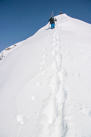 Bootpacking the south ridge.