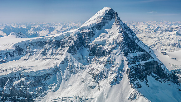 Another favorite - we ascended Mount Columbia only 3 weeks previous. The ridge in the foreground is a proven route to the summit..