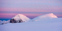 Sunrise over the Twins.