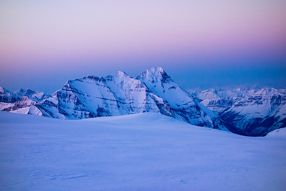 Mount Bryce at sunrise.